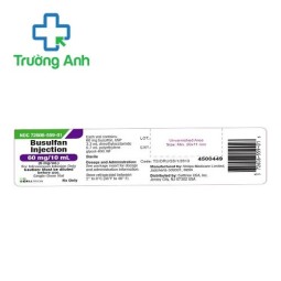 Busulfan Injection 60mg/10ml Shilpa - Thuốc chống ung thư hiệu quả