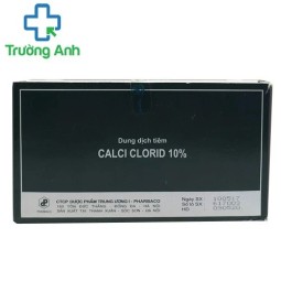 Calci clorid 10% Pharbaco - Điều trị tăng kali huyết cấp tính hiệu quả