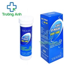 Calci D-Hasan 600/400 - Giúp bổ sung calci và Vitamin D