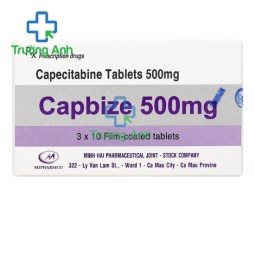 Capbize 500mg - Thuốc điều trị ung thư hiệu quả của Dược Minh Hải 