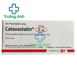 Catavastatin 5mg SC Antibiotice - Thuốc điều trị tăng cholesterol máu