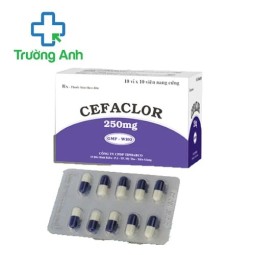 Cefaclor 250mg Tipharco - Thuốc điều trị nhiễm khuẩn hiệu quả 