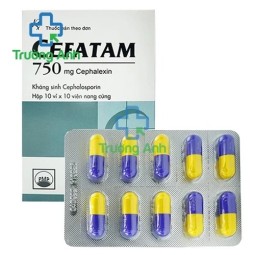 Cefatam 750 - Thuốc điều trị nhiễm khuẩn của Pymeharco