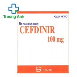 Cefdinir 100mg S.Pharm -  Giải pháp điều trị nhiễm khuẩn hiệu quả 