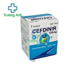 Cefdinir 125mg S.Pharm - Thuốc điều trị nhiễm khuẩn hiệu quả