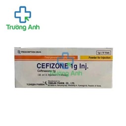 Cefizone 1g Inj - Thuốc điều trị nhiễm khuẩn thể nặng hiệu quả của Hàn Quốc