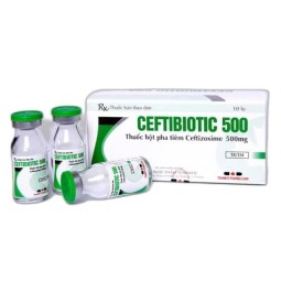 Ceftibiotic 500 Tenamyd - Thuốc điều trị nhiễm khuẩn hiệu quả
