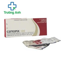 Ceftopix 100 - Thuốc điều trị nhiễm khuẩn hô hấp dưới hiệu quả của Ấn Độ