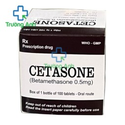 Cetasone 0,5mg - Thuốc chống viêm hiệu quả