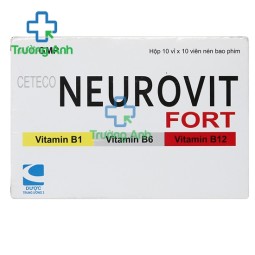 Ceteco Neurovit Fort - Giúp bổ sung vitamin B, điều trị rối loạn thần kinh hiệu quả