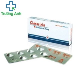 Cinnarizin 25mg DPHN - Thuốc chống xay tầu xe hiệu quả