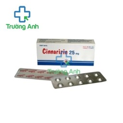 Cinarizin - Thuốc điều trị hoa mắt, chóng mặt hiệu quả