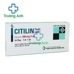 Citilin 500mg/2ml - Thuốc điều trị bệnh não cấp tính hiệu quả