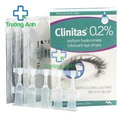 Clinitas 0.2% - Dung dịch nhỏ mắt giúp phục hồi thị lực sau phẫu thuật