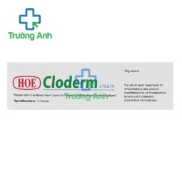 Cloderm Cre.15g - Thuốc điều trị viêm da hiệu quả của Malaysia