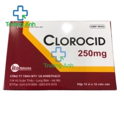 Clorocid 250mg TW1 - Thuốc kháng sinh trị bệnh hiệu quả