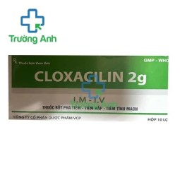 Cloxacilin 2g VCP - Thuốc điều trị nhiễm khuẩn nặng hiệu quả