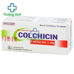 Colchicin Khapharco - Thuốc điều trị bệnh gút hiệu quả