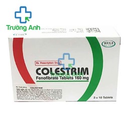 Colestrim 160mg - Thuốc điều trị tăng cholesterol máu hiệu quả của Ấn Độ