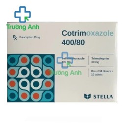 Cotrimoxazole 400/80 Stella - Thuốc điều trị nhiễm khuẩn hiệu quả