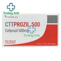 CTTProzil 500 - Thuốc điều trị nhiễm khuẩn hiệu quả của MEDISUN