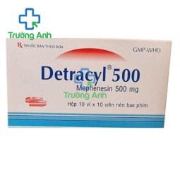 Detracyl 500 - Thuốc điều trị thoái hóa cột sống của PHARIMEXCO