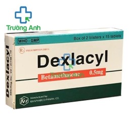 Dexlacyl 0,5mg - Thuốc chống viêm hiệu quả