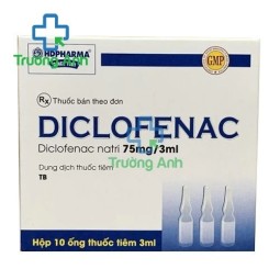 Diclofenac 75mg/3ml HDPharma - Thuốc tiêm giảm đau, chống viêm hiệu quả