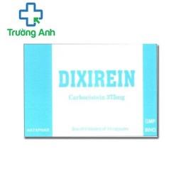 Dixirein - Điều trị rối loạn tiết dịch hô hấp hiệu quả của Hataphar