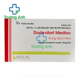 Dodevifort - Thuốc tiêm Hydroxocobalamine của Medlac Ý