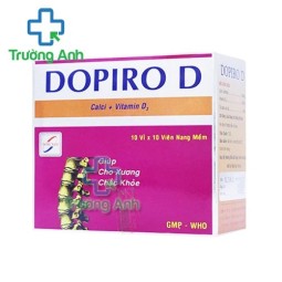 Dopiro D - Giúp bổ sung canxi và vitamin D3 hiệu quả