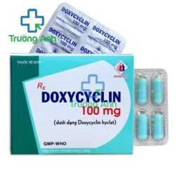 Doxycyclin 100mg Domesco - Thuốc điều trị nhiễm khuẩn hiệu quả
