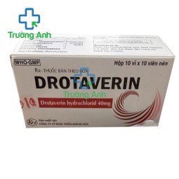 Drotaverin 40mg Khapharco - Thuốc điều trị co thắt dạ dày hiệu quả