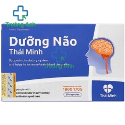 Dưỡng não Thái Minh - Viên uống hoạt huyết, tăng cường tuần hoàn máu não