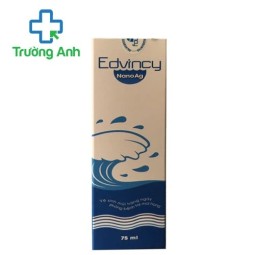 Edvincy NanoAg Lọ 75ml - Dung dịch xịt mũi vệ sinh hàng ngày hiệu quả