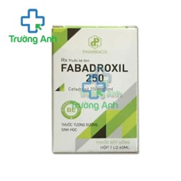 Fabadroxil 250mg - Cefadroxil 250mg Pharbaco