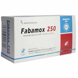 Fabamox 250mg viên - Thuốc điều trị nhiễm khuẩn hiệu quả của Pharbaco