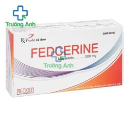 Fedcerine - Thuốc điều trị viêm loét đại tràng của MEDISUN