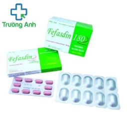 Fefasdin 180 - Thuốc điều trị dị ứng của Khapharco