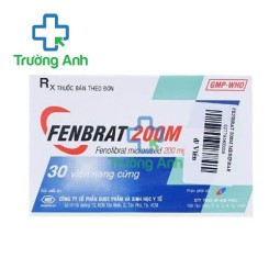 Fenbrat 200M - Thuốc điều trị tăng Cholesterol máu hiệu quả
