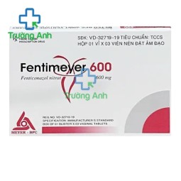 Fentimeyer 600 Meyer-BPC - Viên đặt điều trị viêm âm đạo hiệu quả