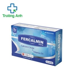 Fercalmin forte - Bổ sung canxi hiệu quả của Ấn Độ