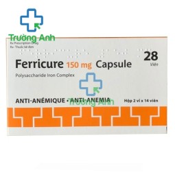 Ferricure 150mg - Phòng và điều trị thiếu máu hiệu quả của Ấn Độ