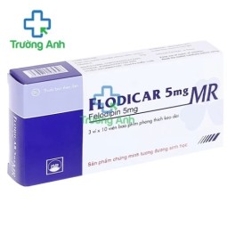 FLODICAR 5mg MR - Thuốc điều trị tăng huyết áp và đau thắt ngực