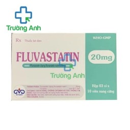 Fluvastatin 20mg MD Pharco - Thuốc làm giảm cholesterol máu hiệu quả