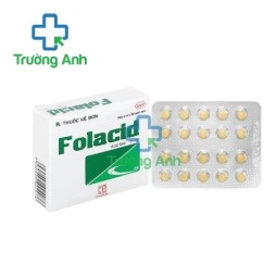Folacid - Acid Folic 5mg Pharmedic bổ sung sắt hiệu quả