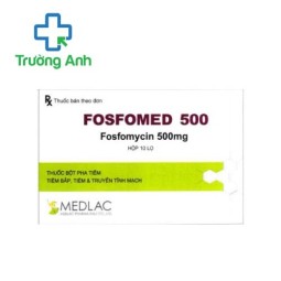 Fosfomed 500 - Thuốc điều trị các bệnh nhiễm khuẩn hiệu quả của Medlac
