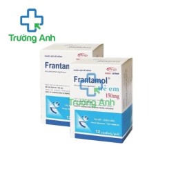 Frantamol trẻ em 150mg - Thuốc giảm đau, hạ sốt của Éloge