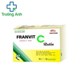 Franvit C Rutin - Thực phẩm giúp tăng cường sức khỏe hệ tim mạch hiệu quả