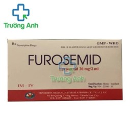 Furosemid 20mg/2ml Thephaco - Thuốc điều trị phù nề hiệu quả